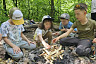 В саратовском лесу прошли первые гонки улиток
